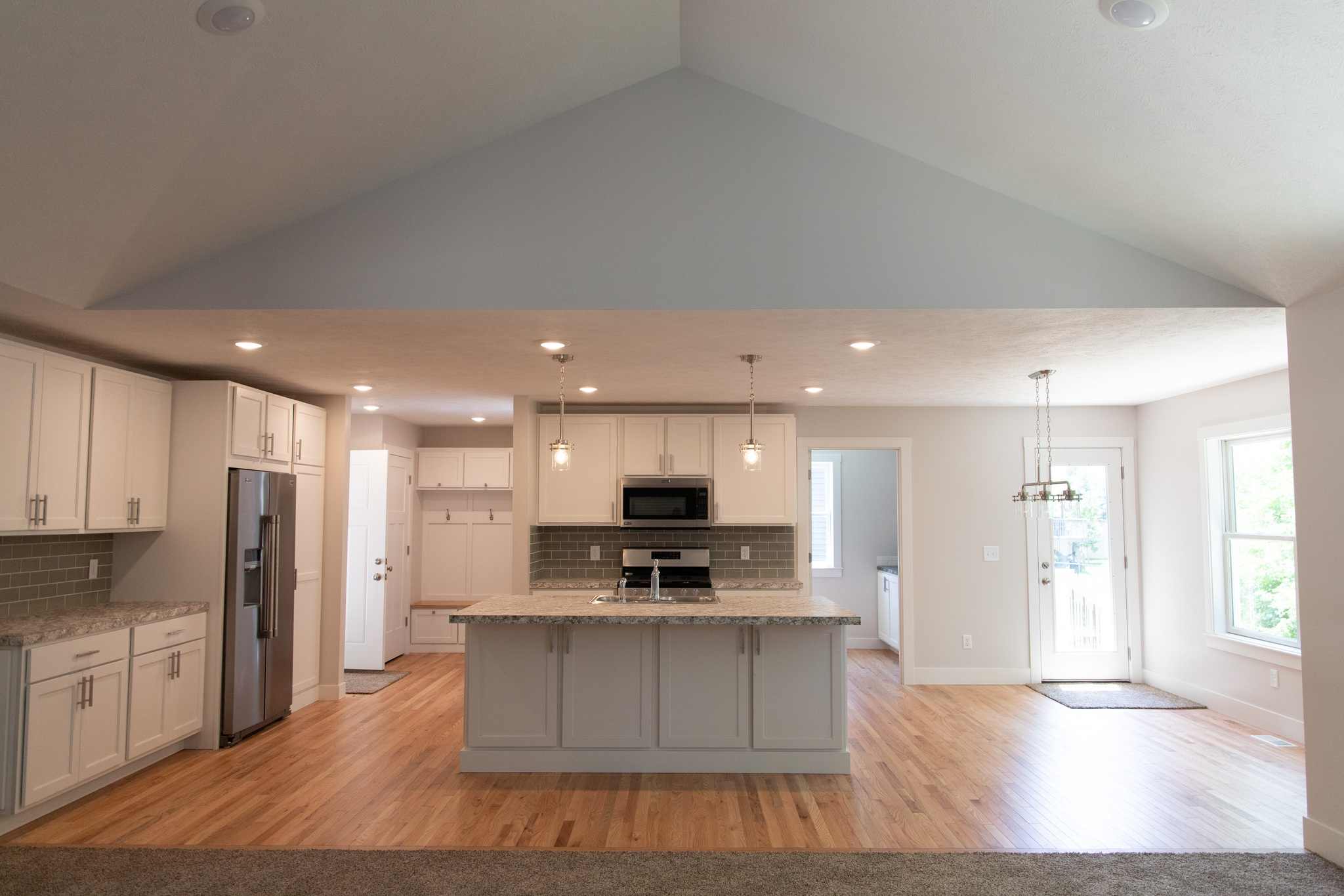 Kitchen in new home for sale